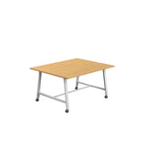 Titan Mobile Low Maker Rectangular Table | 1500 X 1000 | White/Anthracite