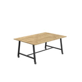 Titan Mobile Low Maker Rectangular Table | 1500 X 1000 | White/Anthracite