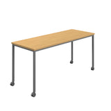 Titan Mobile Rectangular Table | 1200 X 800 | Black/Anthracite