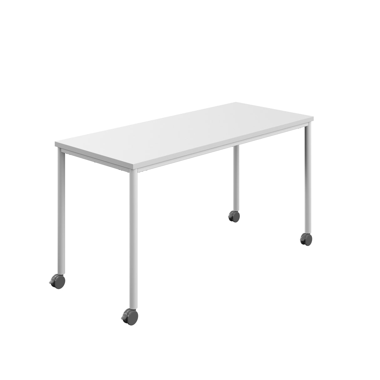 Titan Mobile Rectangular Table | 1800 X 600 | Black/Anthracite