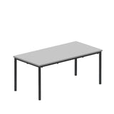 Titan Table 600X600X530 Grey/Black