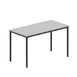 Titan Table 600X600X530 Grey/Black