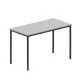 Titan Table 600X600X530 Grey/Black