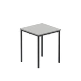Titan Table 600X600X530 Grey/Black