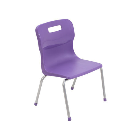 380High Four Legged Titan Chair - Purple
