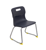 350High Skid Base Titan Chair - Black