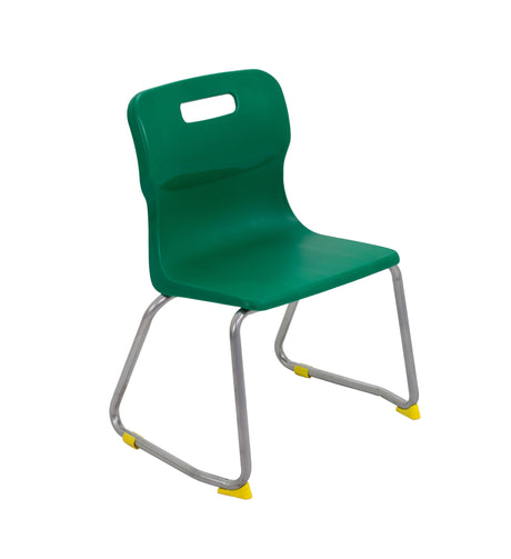 350High Skid Base Titan Chair - Black