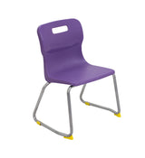 350High Skid Base Titan Chair - Black