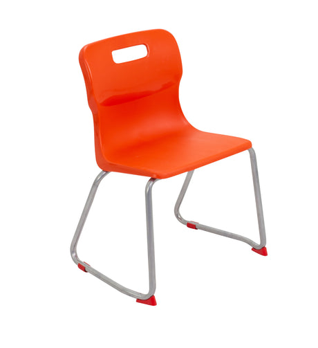 350High Skid Base Titan Chair - Black