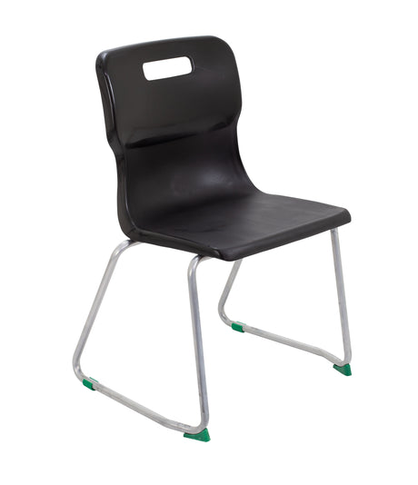 350High Skid Base Titan Chair - Black