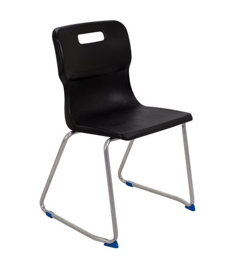 350High Skid Base Titan Chair - Black