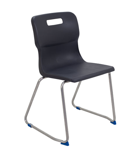 350High Skid Base Titan Chair - Black