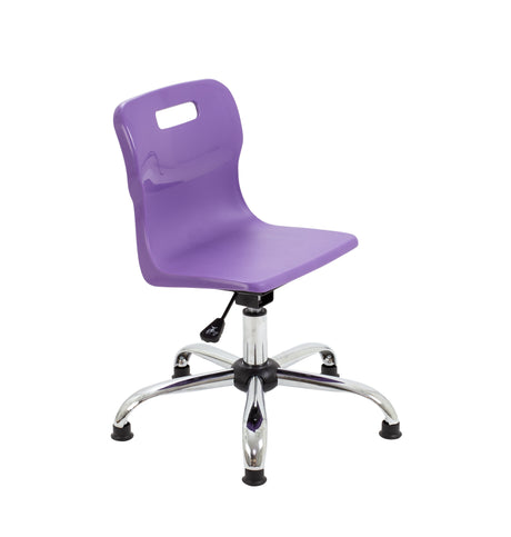 Yellow Junior Swivel Titan Chair - Sizes 3 / 4