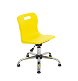 Yellow Junior Swivel Titan Chair - Sizes 3 / 4
