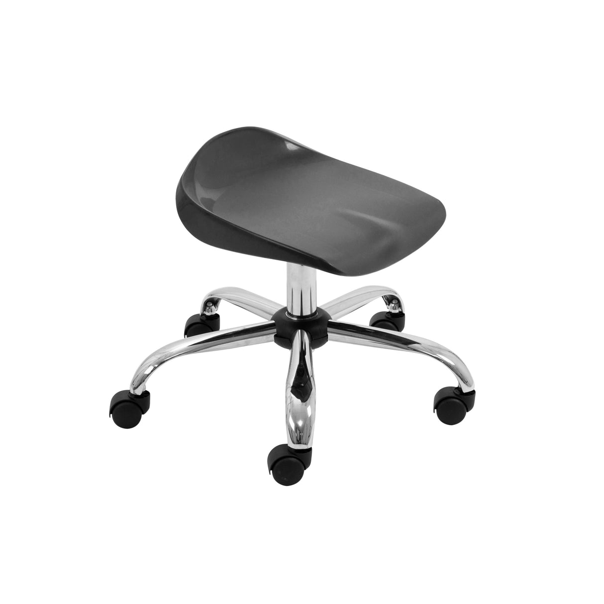 Sky Blue Junior Titan Swivel Stool -  With Castors