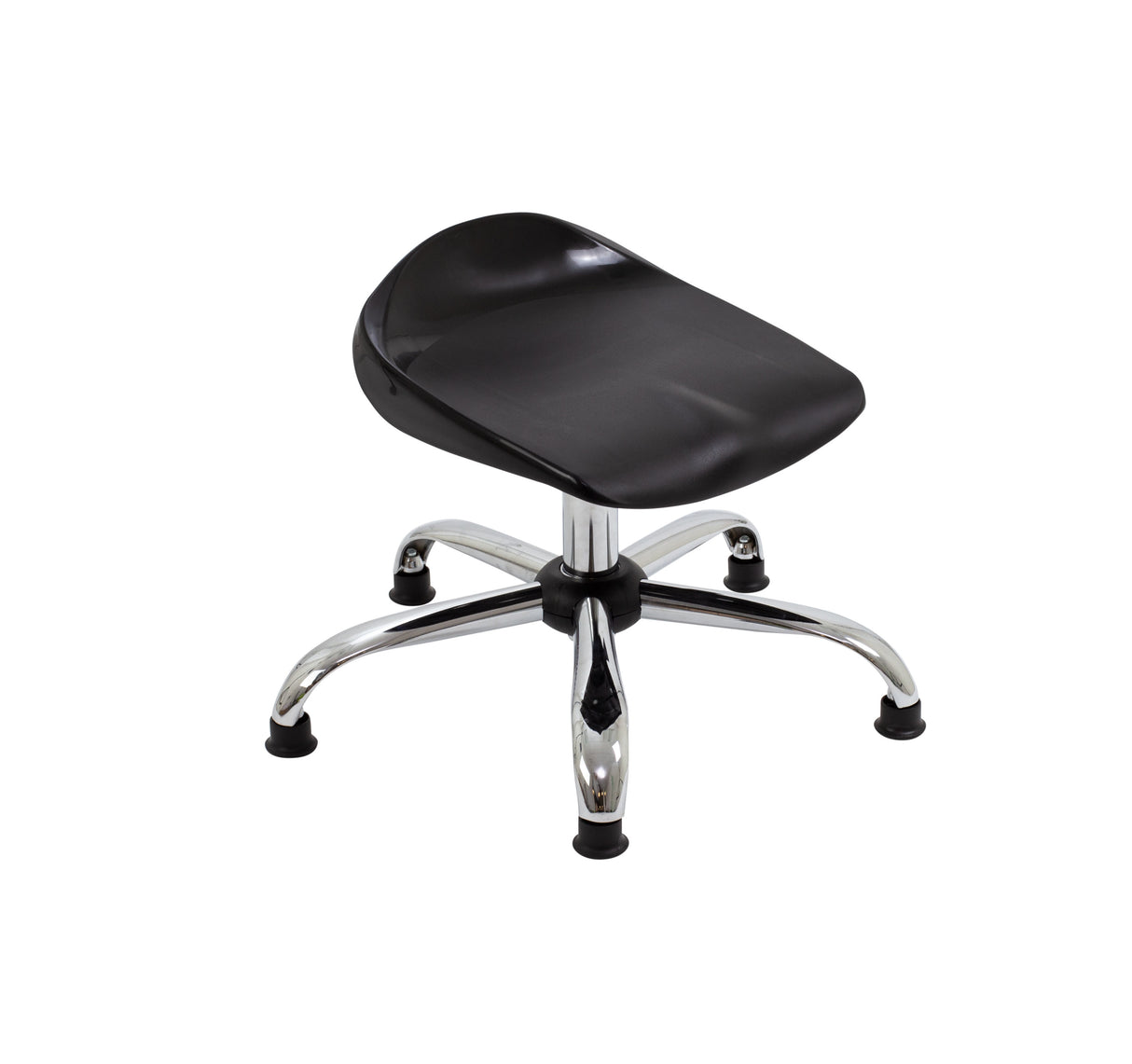 Orange Junior Titan Swivel Stool -  With Glides