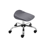 Sky Blue Junior Titan Swivel Stool -  With Castors