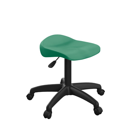 Yellow Junior Titan Swivel With Black Stool