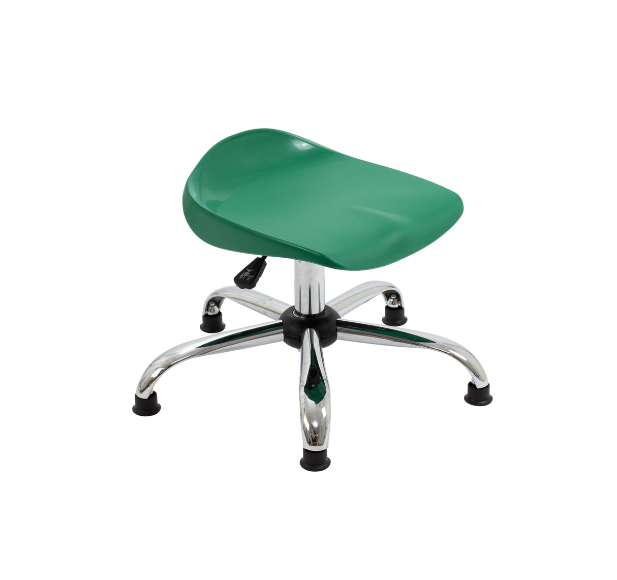 Orange Junior Titan Swivel Stool -  With Glides