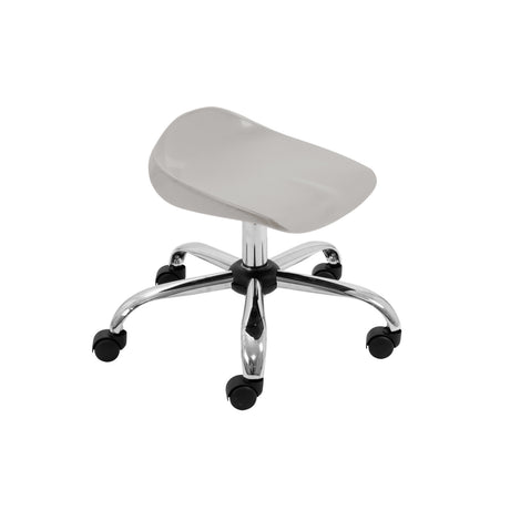 Sky Blue Junior Titan Swivel Stool -  With Castors