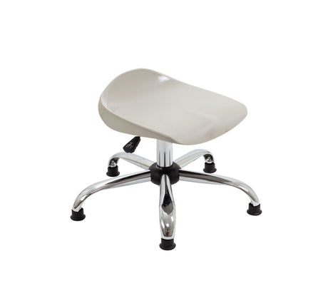 Orange Junior Titan Swivel Stool -  With Glides