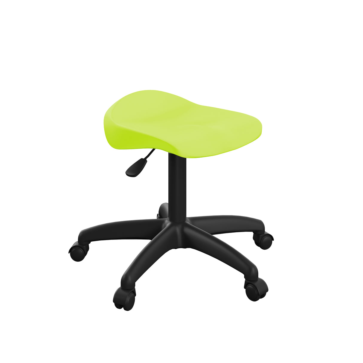 Yellow Junior Titan Swivel With Black Stool