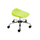 Sky Blue Junior Titan Swivel Stool -  With Castors