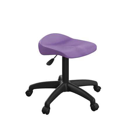 Yellow Junior Titan Swivel With Black Stool