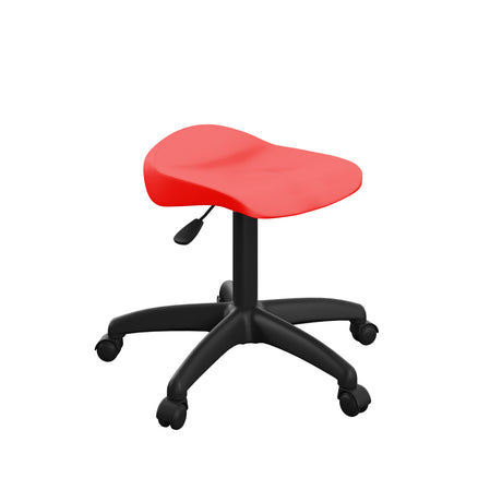 Yellow Junior Titan Swivel With Black Stool