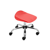 Sky Blue Junior Titan Swivel Stool -  With Castors