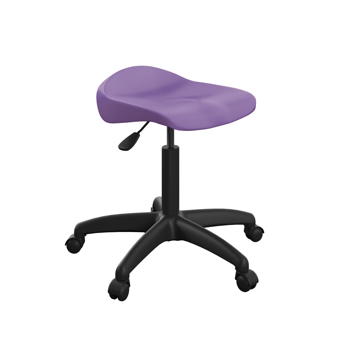 Yellow Adult Titan Swivel With Black Stool
