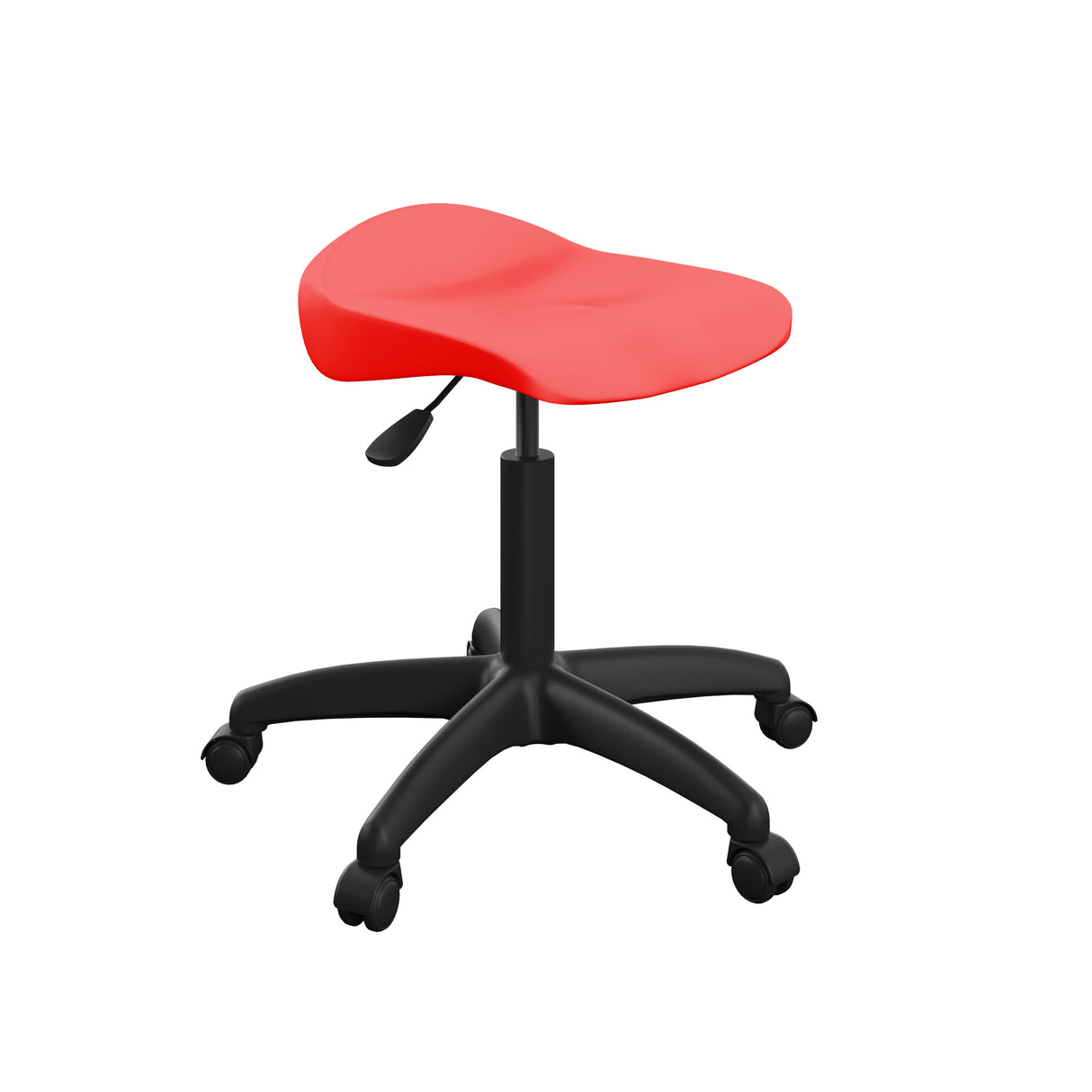 Yellow Adult Titan Swivel With Black Stool