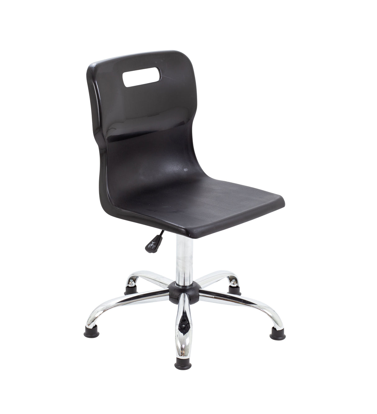 Yellow Senior Swivel Titan Chair - Sizes 5 / 6 With Glides