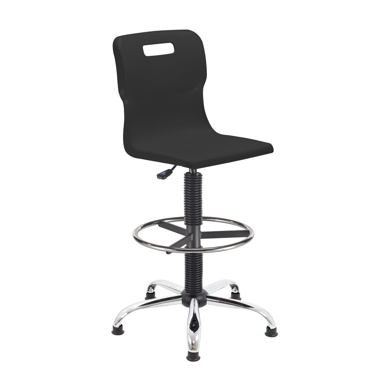 Titan Swivel Senior Chair | Adjustable D-Kit | Black