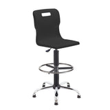 Titan Swivel Senior Chair | Adjustable D-Kit | Black