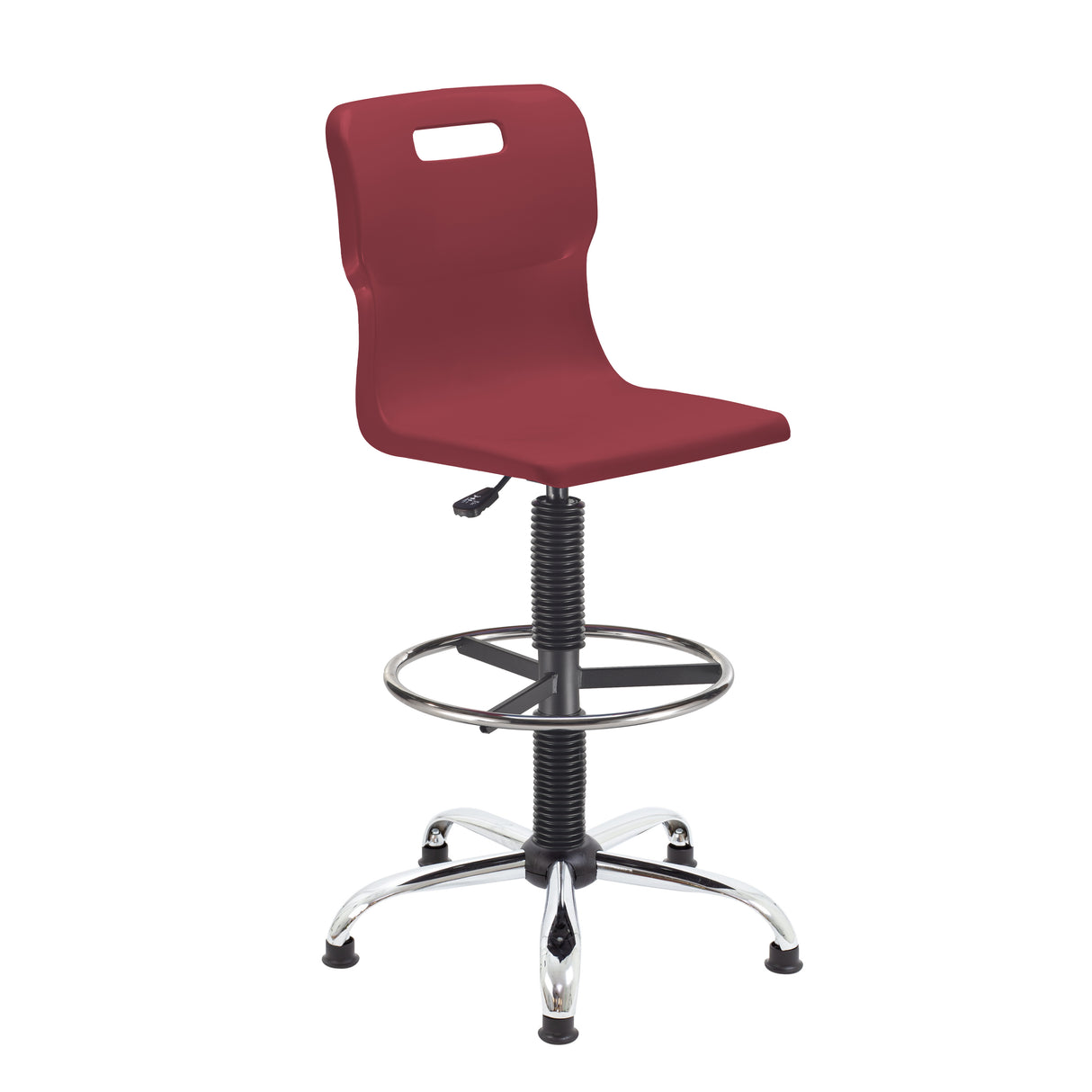 Titan Swivel Senior Chair | Adjustable D-Kit | Black
