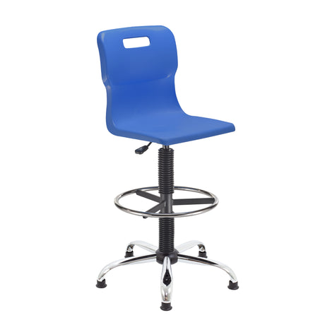Titan Swivel Senior Chair | Adjustable D-Kit | Black