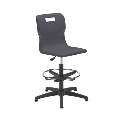 Titan Swivel Senior Chair | Adjustable D-Kit | Yellow/Black