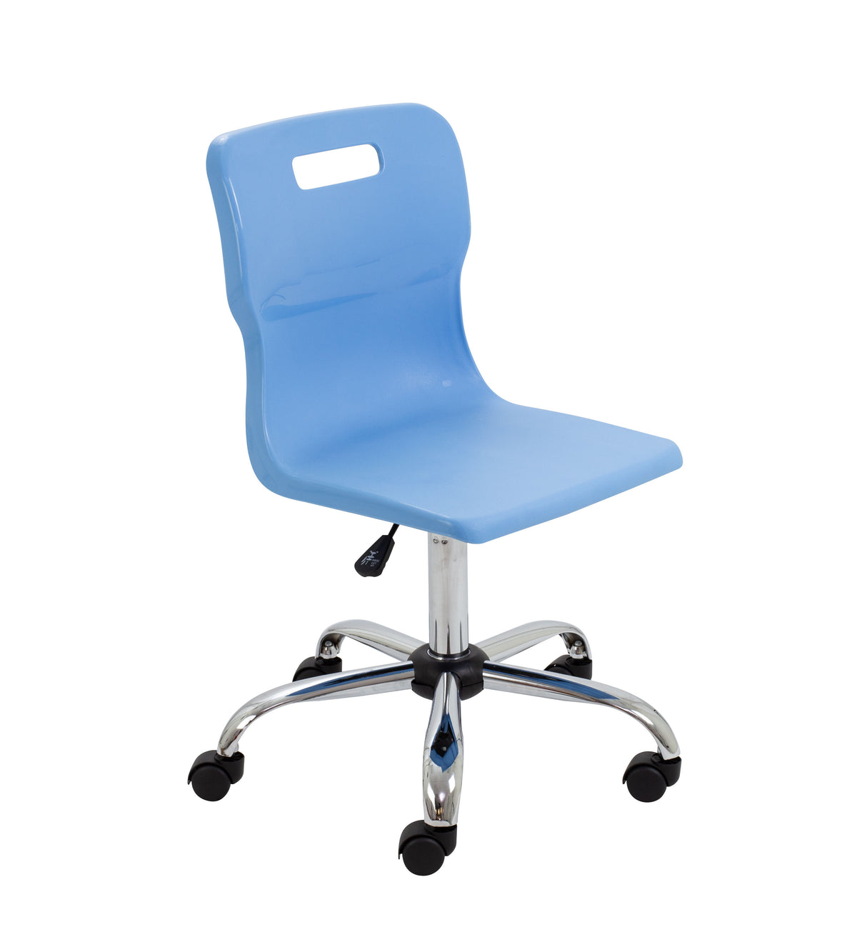 Grey Senior Swivel Titan Chair - Sizes 5 / 6 With Castors