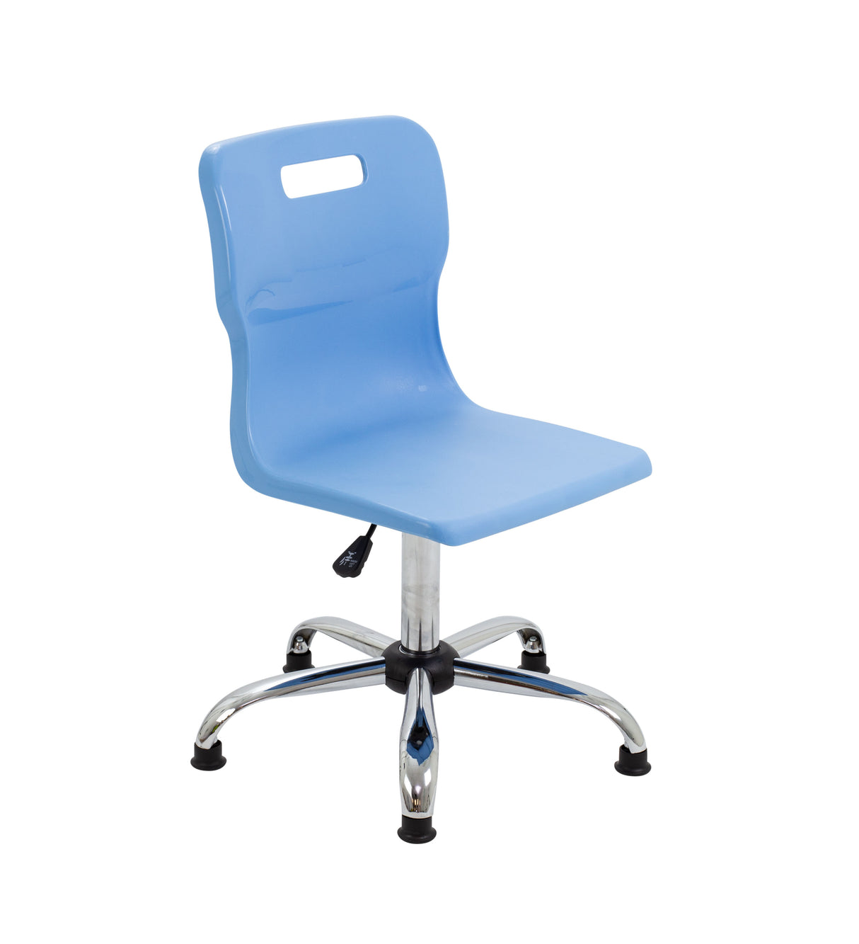 Yellow Senior Swivel Titan Chair - Sizes 5 / 6 With Glides