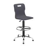 Titan Swivel Senior Chair | Adjustable D-Kit | Black