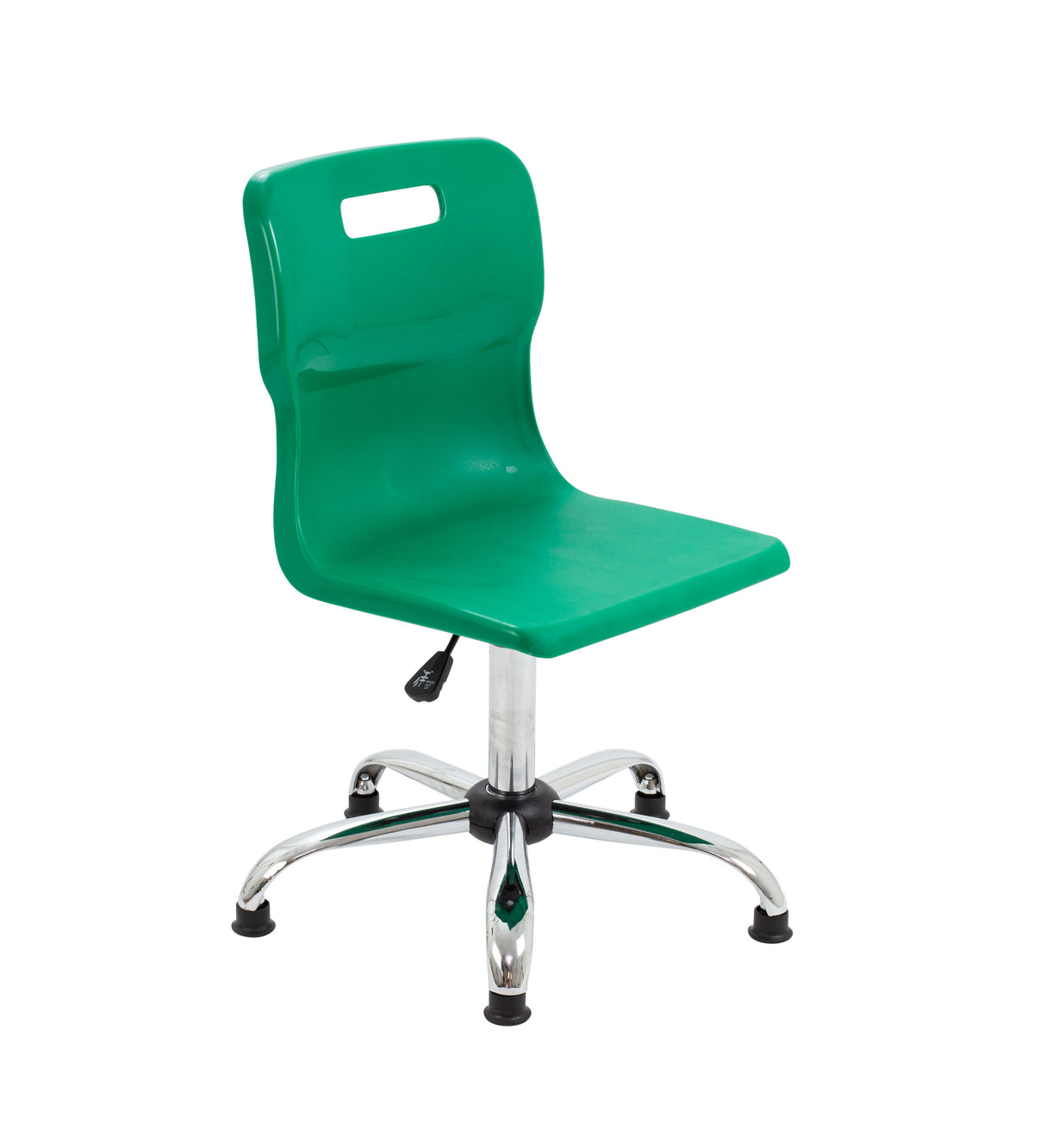 Yellow Senior Swivel Titan Chair - Sizes 5 / 6 With Glides