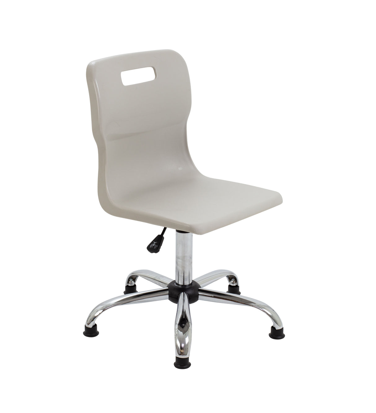 Yellow Senior Swivel Titan Chair - Sizes 5 / 6 With Glides