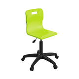 Sky Blue Adult Titan Swivel Chair With Black Base