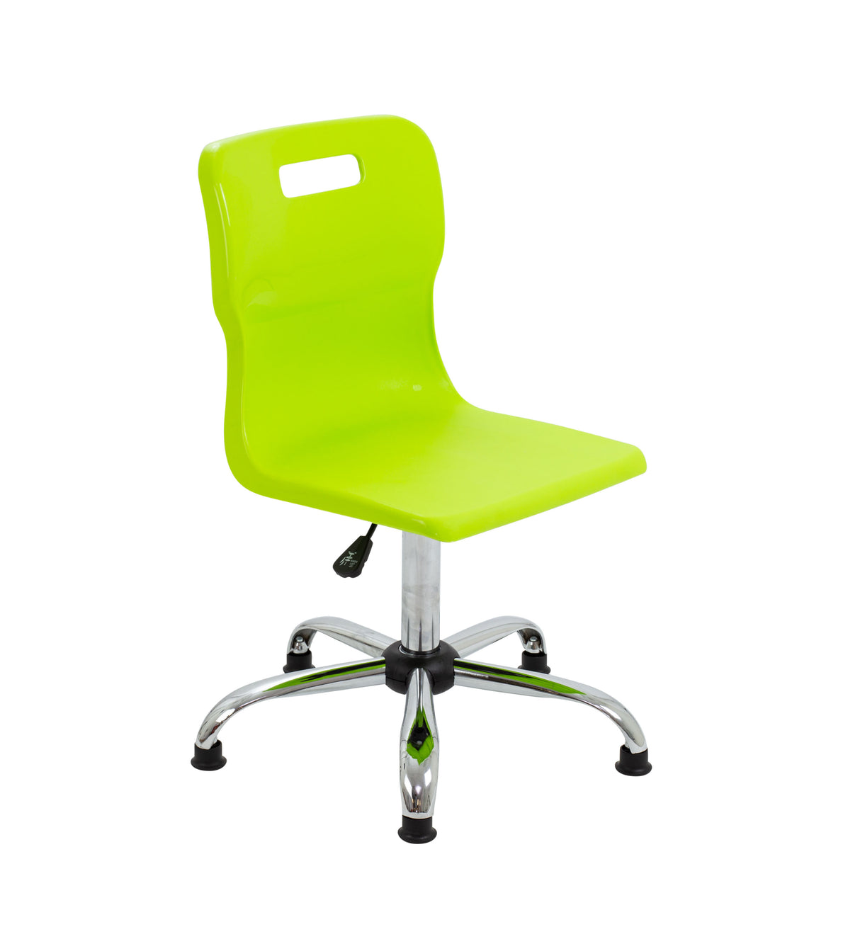 Yellow Senior Swivel Titan Chair - Sizes 5 / 6 With Glides