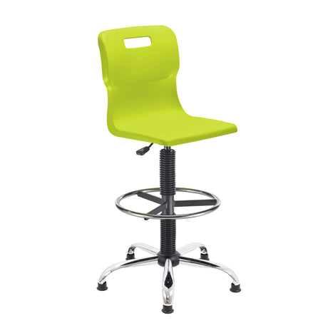 Titan Swivel Senior Chair | Adjustable D-Kit | Black