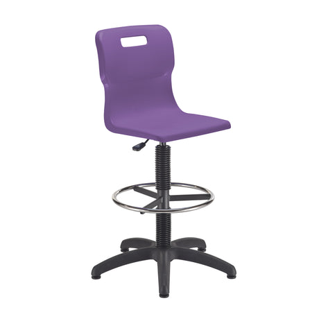 Titan Swivel Senior Chair | Adjustable D-Kit | Yellow/Black