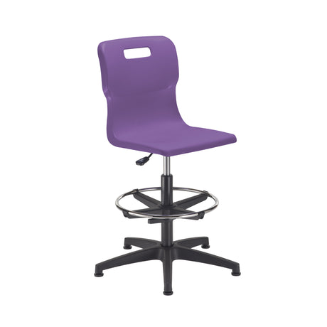 Titan Swivel Senior Chair | Adjustable D-Kit | Yellow/Black