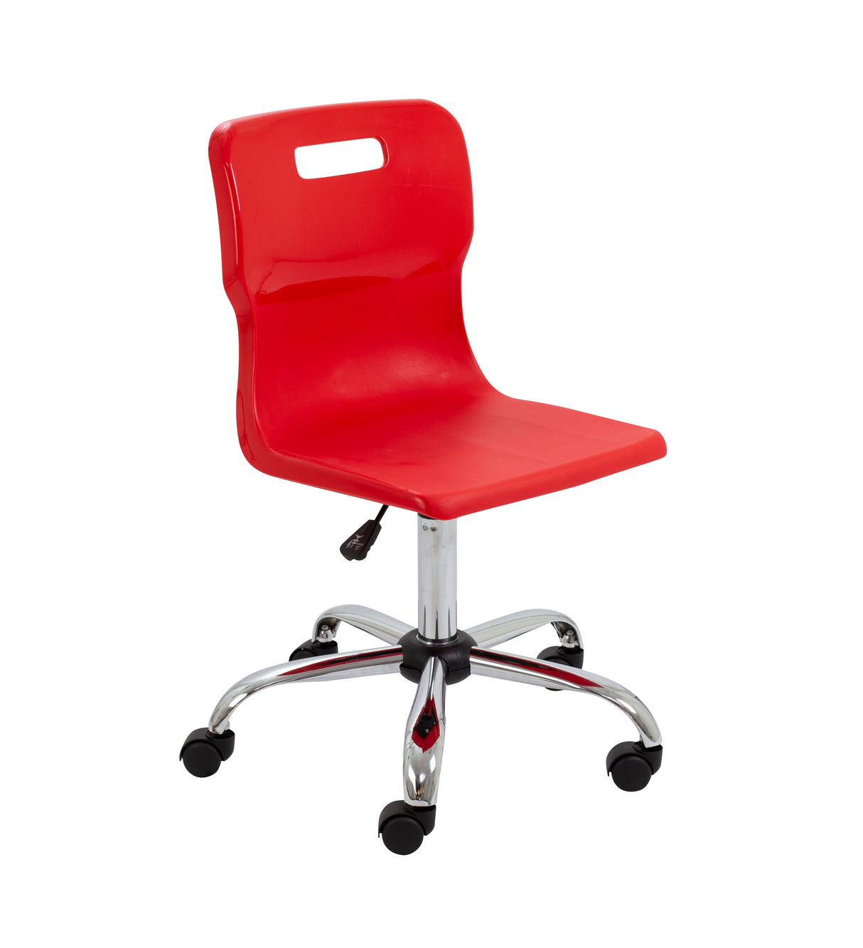 Grey Senior Swivel Titan Chair - Sizes 5 / 6 With Castors