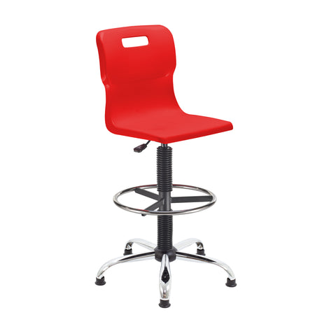Titan Swivel Senior Chair | Adjustable D-Kit | Black